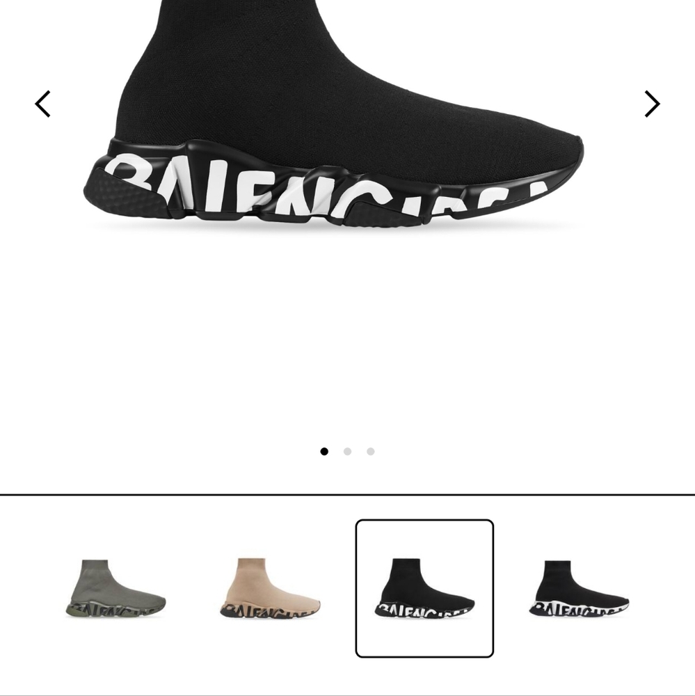 BALENCIAGA Men's Speed Graffiti Sneakers - Picture 5 of 5